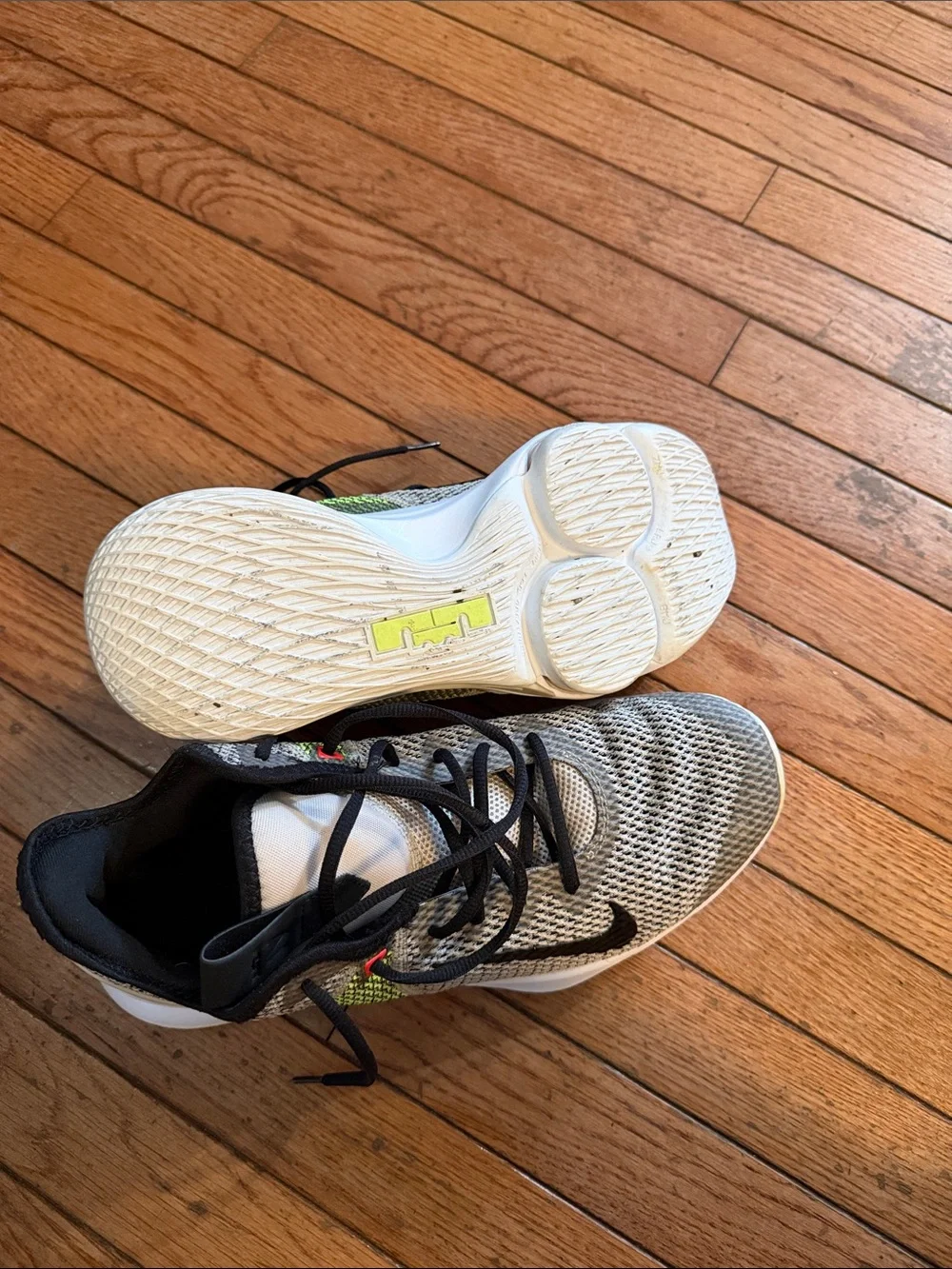 LeBron James (King James) shoes.